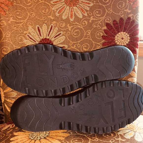 Fly London Yent365fly Wedge Sandal - Size 40 (9 -9.5) - Picture 6 of 9